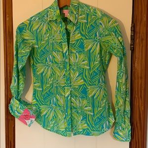 Lily Pulitzer button down long sleeve